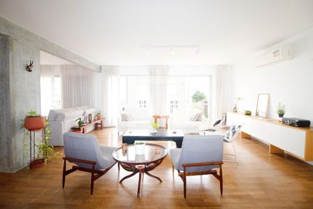 Sala de apartamento para alugar com 3 quartos, 168m² em Jardim Paulista, São Paulo