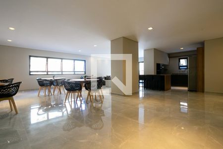 Studio para alugar com 26m², 1 quarto e sem vaga Studio para alugar com 26m², 1 quarto e sem vagaÁrea comum - Salão de festas