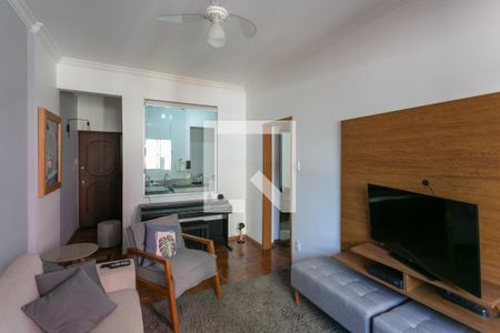 Sala de apartamento à venda com 3 quartos, 115m² em Lourdes, Belo Horizonte