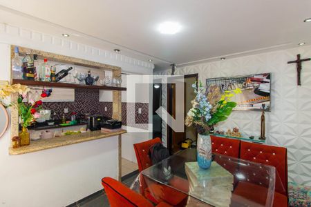 Sala de Jantar de apartamento para alugar com 2 quartos, 55m² em Fazenda da Juta, São Paulo