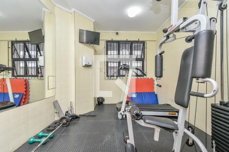 Apartamento para alugar com 28m², 1 quarto e 1 vaga Apartamento para alugar com 28m², 1 quarto e 1 vagaÁrea comum - Academia