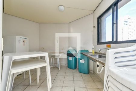Apartamento para alugar com 28m², 1 quarto e 1 vaga Apartamento para alugar com 28m², 1 quarto e 1 vagaÁrea comum - Churrasqueira