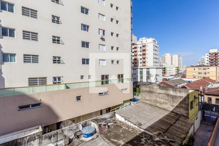 Vista da Sala de apartamento para alugar com 1 quarto, 70m² em Aviação, Praia Grande