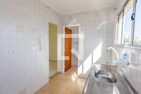Cozinha de apartamento para alugar com 1 quarto, 70m² em Aviação, Praia Grande