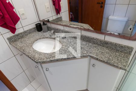 Banheiro da suíte 1 de apartamento à venda com 3 quartos, 78m² em Vila João Jorge, Campinas