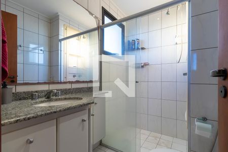 Banheiro da suíte 1 de apartamento à venda com 3 quartos, 78m² em Vila João Jorge, Campinas