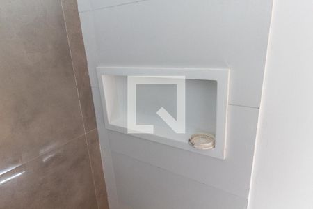 Apartamento à venda com 40m², 2 quartos e sem vagaDetalhe do banheiro