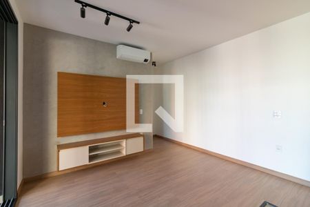 Sala de apartamento à venda com 1 quarto, 46m² em Campo Belo, São Paulo