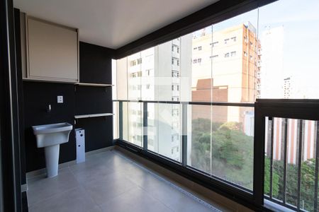 Varanda de apartamento à venda com 1 quarto, 46m² em Campo Belo, São Paulo