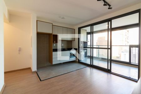 Sala de apartamento à venda com 1 quarto, 46m² em Campo Belo, São Paulo