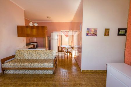 Sala de casa para alugar com 2 quartos, 98m² em Caiçara, Praia Grande