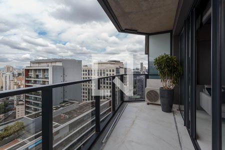 Studio à venda com 52m², 1 quarto e 1 vagaVaranda - Studio