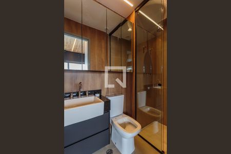 Studio à venda com 52m², 1 quarto e 1 vagaBanheiro