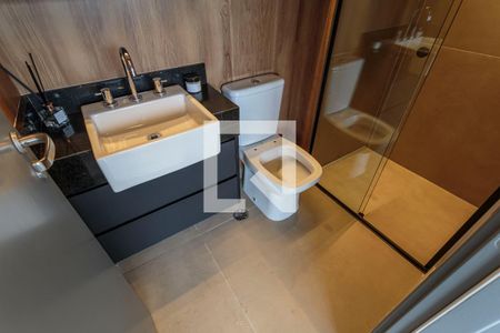 Studio à venda com 52m², 1 quarto e 1 vagaBanheiro