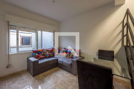 Sala de apartamento à venda com 3 quartos, 88m² em Cristal, Porto Alegre