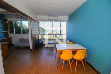 Sala de apartamento para alugar com 1 quarto, 60m² em Jardim Botânico, Rio de Janeiro
