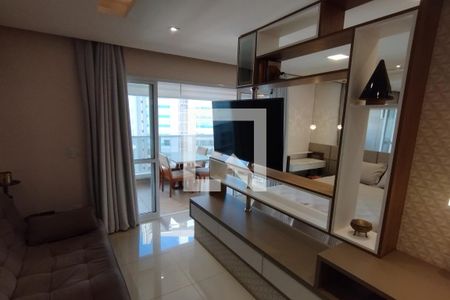 Sala de apartamento para alugar com 1 quarto, 46m² em Bosque das Juritis, Ribeirão Preto