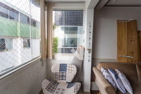 Varanda da Sala 1 de apartamento para alugar com 3 quartos, 210m² em Palmares, Belo Horizonte