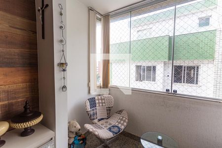 Varanda da Sala 1 de apartamento para alugar com 3 quartos, 210m² em Palmares, Belo Horizonte