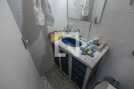 Banheiro da suite de apartamento à venda com 3 quartos, 115m² em Aeroporto, Belo Horizonte