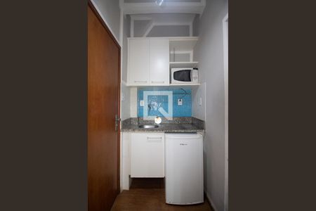 Cozinha de apartamento à venda com 1 quarto, 18m² em Copacabana, Rio de Janeiro