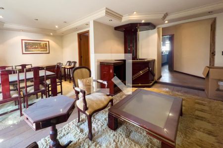 Sala de apartamento para alugar com 3 quartos, 140m² em Indianópolis, São Paulo