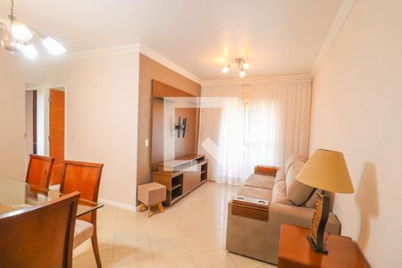 Sala de apartamento para alugar com 2 quartos, 70m² em Anhangabaú, Jundiaí
