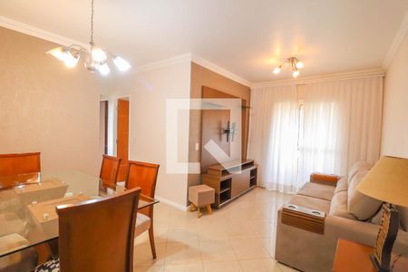 Sala de apartamento para alugar com 2 quartos, 70m² em Anhangabaú, Jundiaí