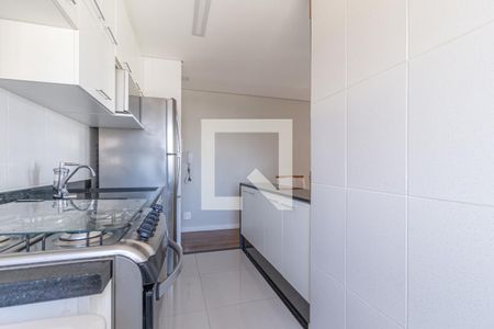 Apartamento à venda com 49m², 2 quartos e 1 vagaCozinha e área de serviço