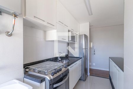 Apartamento à venda com 49m², 2 quartos e 1 vagaCozinha e área de serviço