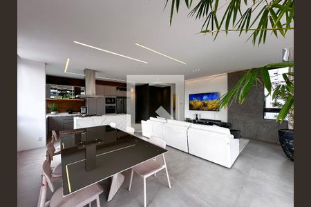 Sala de apartamento à venda com 3 quartos, 157m² em Campo Belo, São Paulo