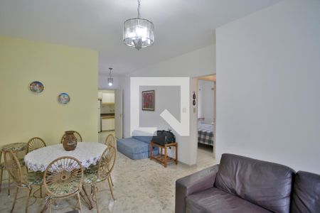 Sala de apartamento para alugar com 2 quartos, 75m² em Ponta da Praia, Santos