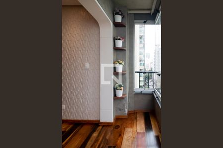 Sala / Varanda de apartamento à venda com 2 quartos, 72m² em Campo Belo, São Paulo