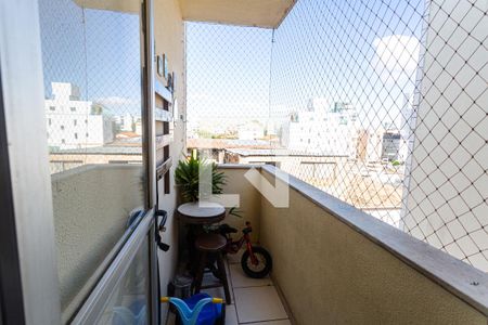 Varanda da Sala de apartamento à venda com 3 quartos, 68m² em Ipiranga, Belo Horizonte