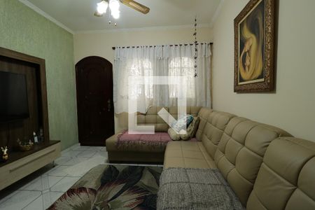 Sala de casa à venda com 2 quartos, 162m² em Vila Scarpelli, Santo André