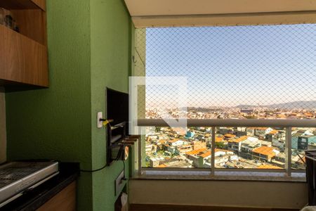 Varanda gourmet de apartamento à venda com 3 quartos, 80m² em Jardim Las Vegas, Guarulhos