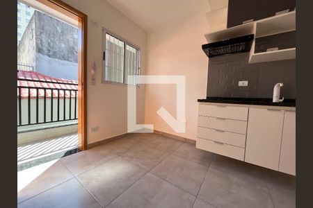 Sala/Cozinha de apartamento para alugar com 1 quarto, 21m² em Vila Monte Alegre, São Paulo