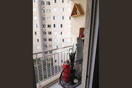 Apartamento à venda com 57m², 2 quartos e 1 vagaVaranda