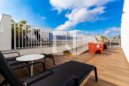 Studio para alugar com 31m², 0 quarto e sem vagaÁrea comum (Rooftop) - Piscina