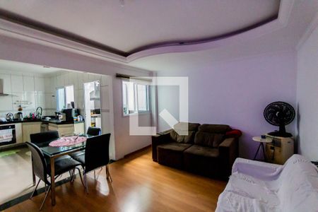 Sala de apartamento à venda com 3 quartos, 98m² em Santa Maria, Santo André