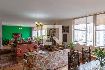 Sala de apartamento para alugar com 3 quartos, 275m² em Jardim Paulista, São Paulo