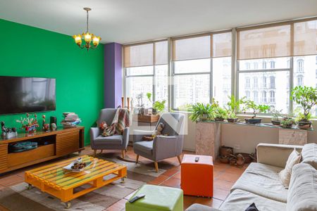 Sala de apartamento para alugar com 3 quartos, 275m² em Jardim Paulista, São Paulo