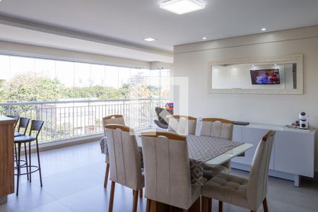 Varanda Gourmet de apartamento à venda com 3 quartos, 142m² em Vila Leopoldina, São Paulo