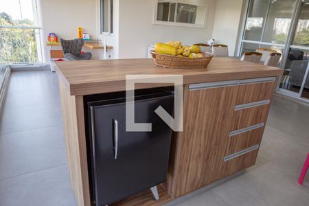 Varanda Gourmet de apartamento à venda com 3 quartos, 142m² em Vila Leopoldina, São Paulo