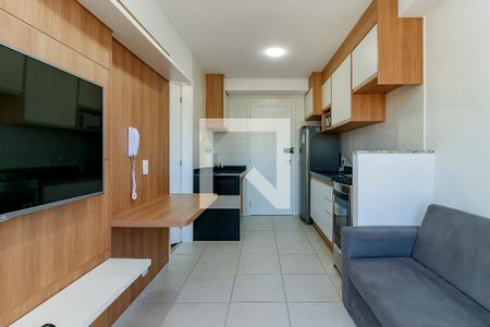 Sala de apartamento para alugar com 1 quarto, 30m² em Jardim Caravelas, São Paulo
