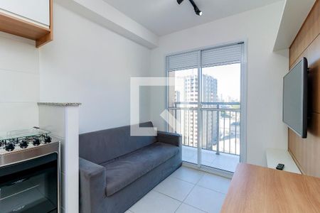 Sala de apartamento para alugar com 1 quarto, 30m² em Jardim Caravelas, São Paulo
