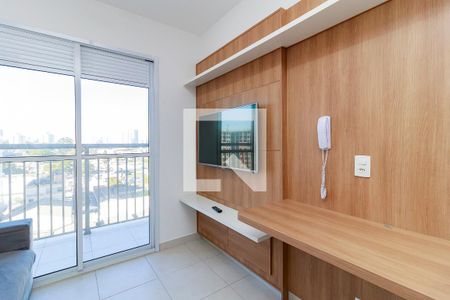 Sala de apartamento para alugar com 1 quarto, 30m² em Jardim Caravelas, São Paulo
