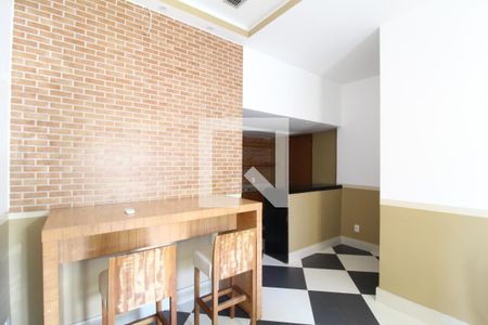 Studio à venda com 45m², 1 quarto e 1 vagaSalão Gourmet