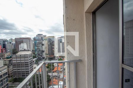 Varanda da Sala de apartamento para alugar com 2 quartos, 72m² em Vila Olímpia, São Paulo