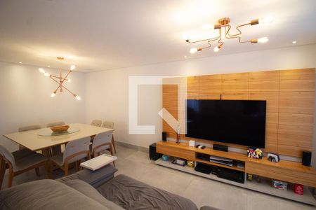 Sala de casa de condomínio à venda com 4 quartos, 392m² em Vila Bertioga, São Paulo